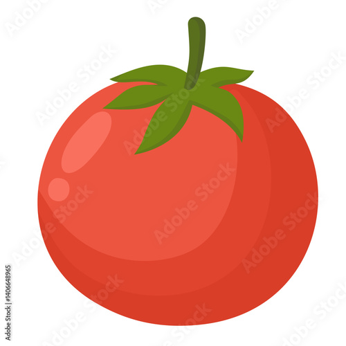 Tomato Vegetable Illustration