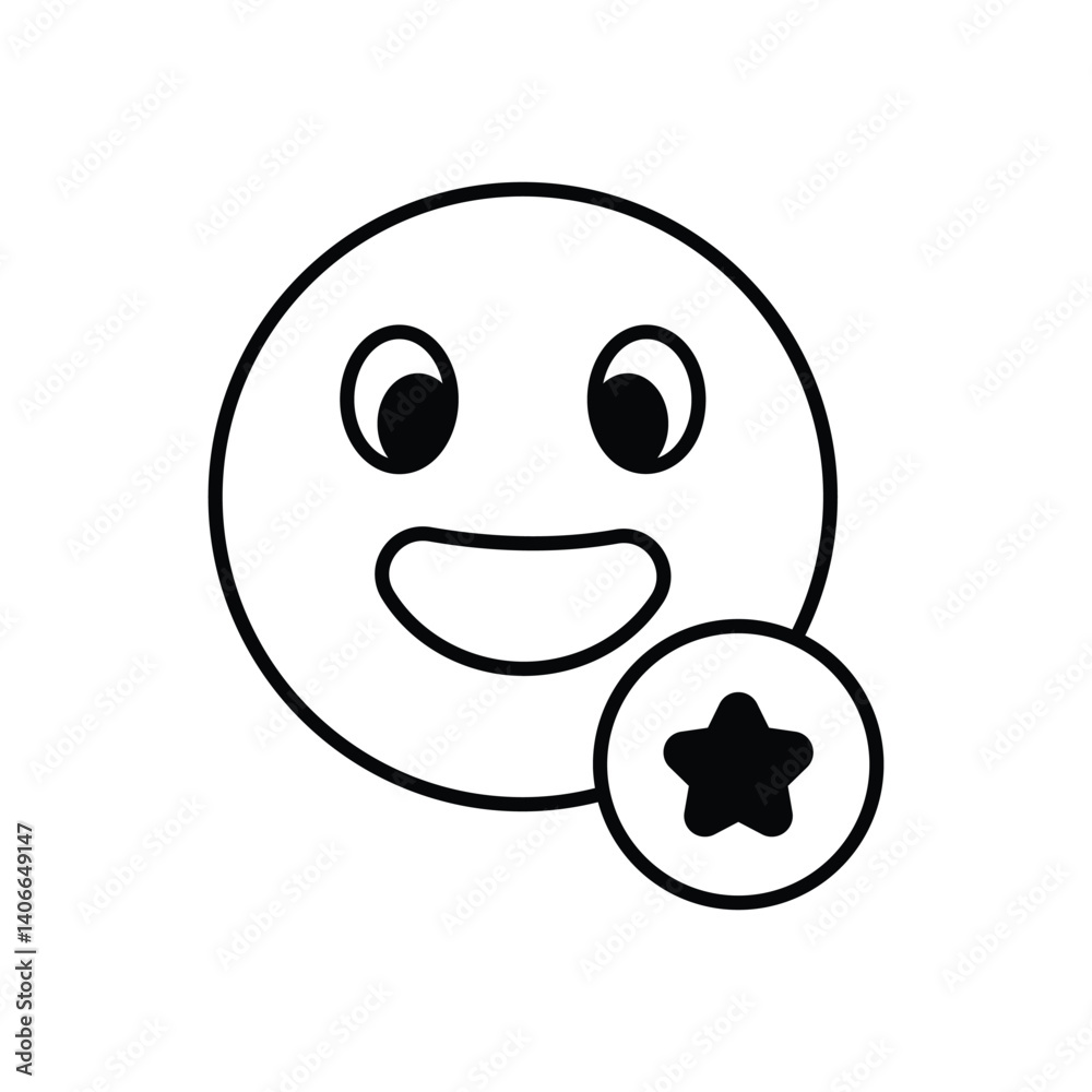 Fototapeta premium Impressive icon vector stock illustration