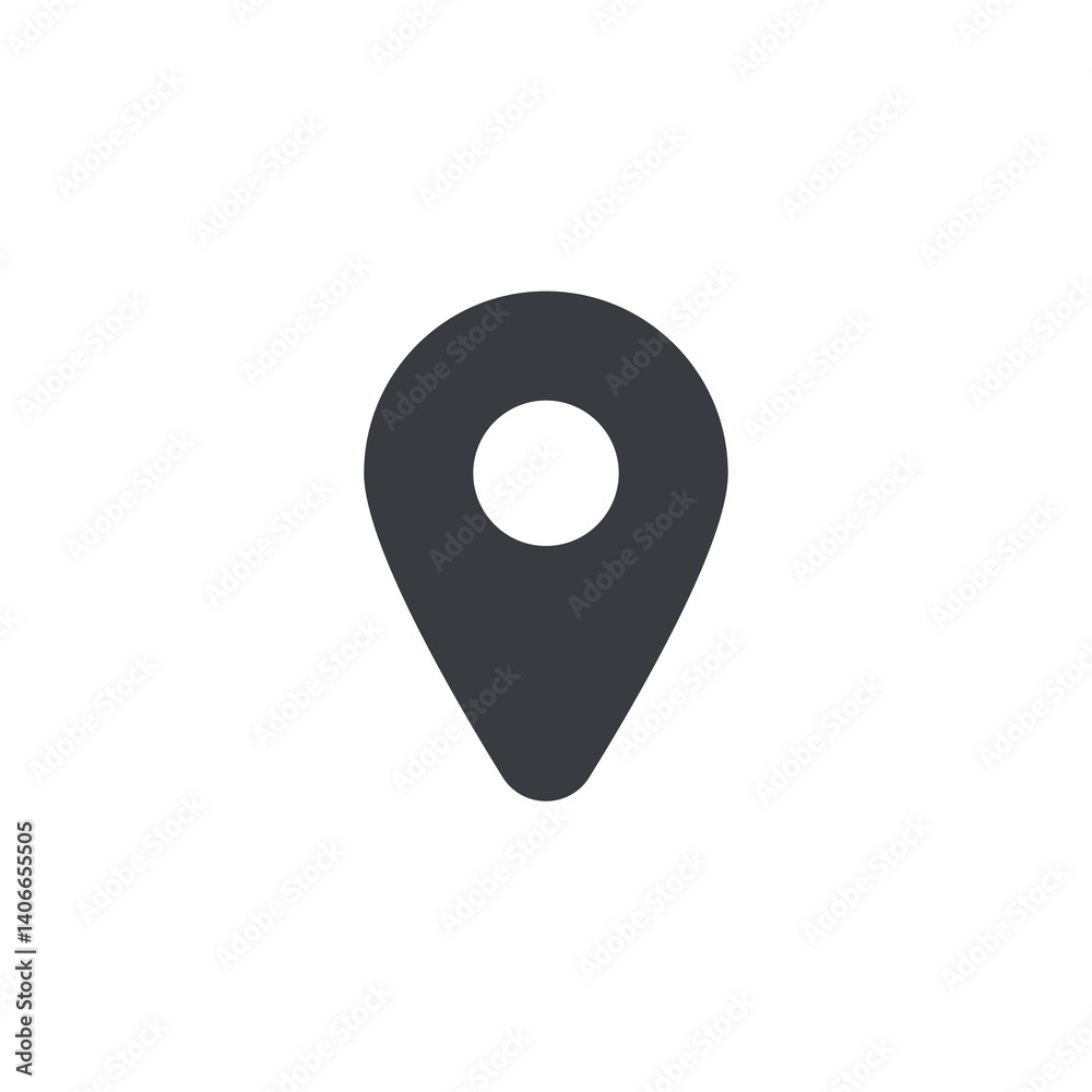 GPS pointer vector icon GPS pointer vector icon