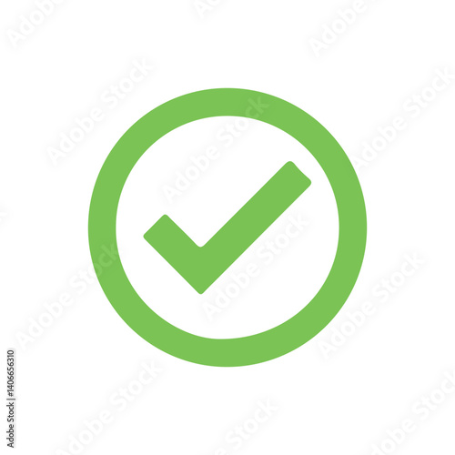 green check mark button
