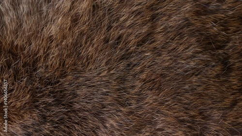 Wallpaper Mural Red Brown Animal Wildlife fur hair textured Concept Background. Torontodigital.ca