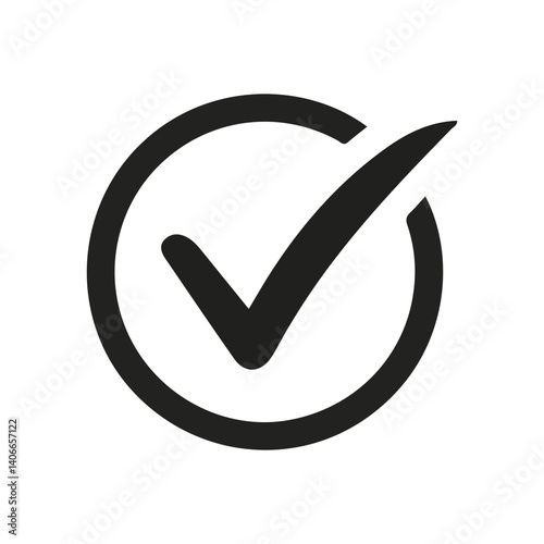Approve icon. check mark button tick icon. Vector Illustration