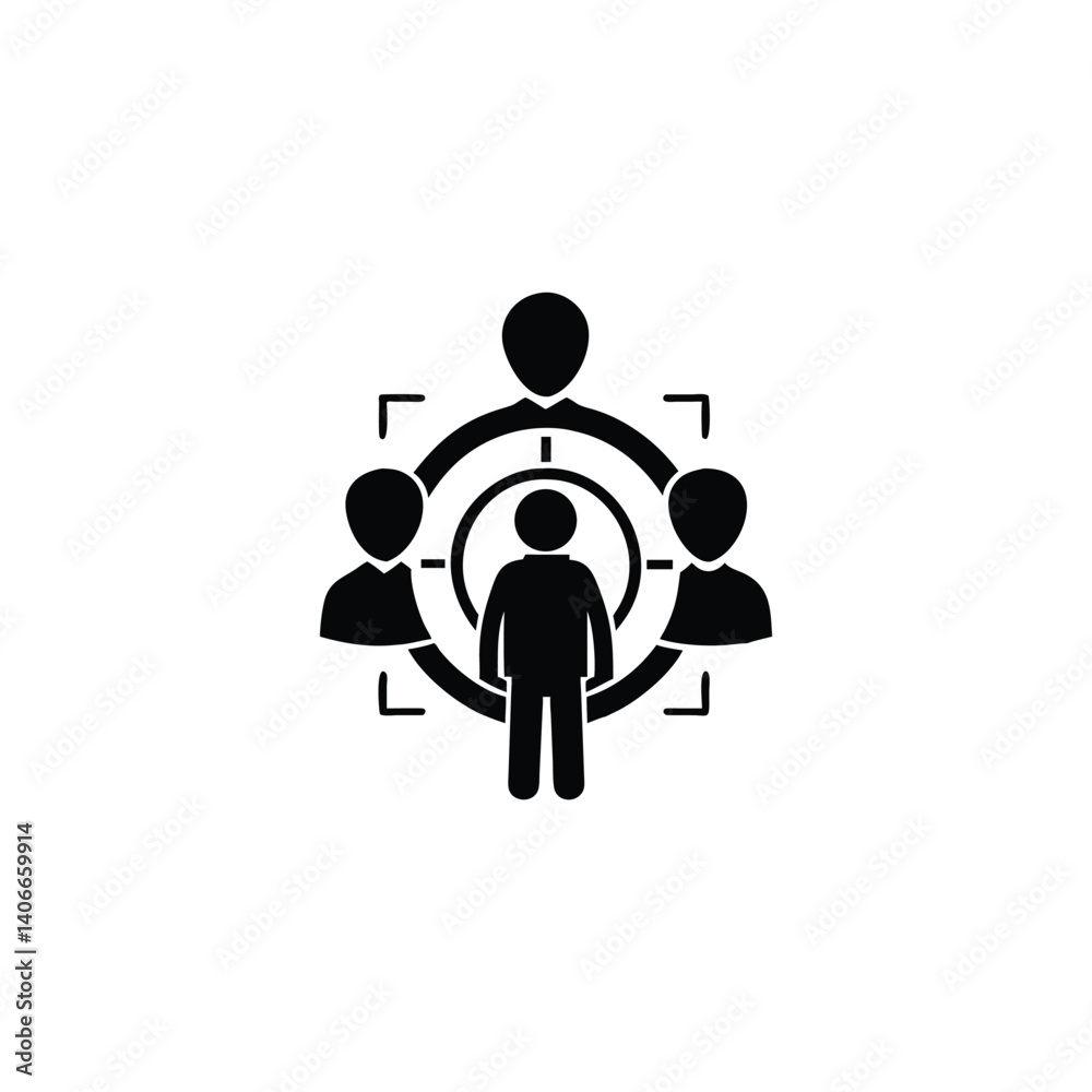 Person in Network Hub – Vector Illustration for Communication
Person in Network Hub – Vector Illustration for Communication