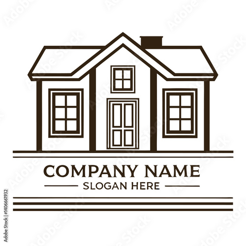 Simple home logo design