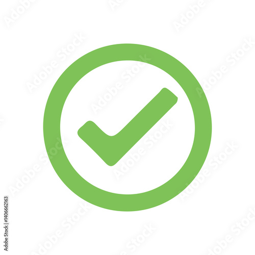 green check mark button