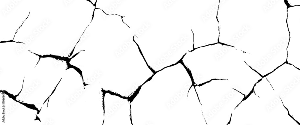 Vector new style earthquake isolated on white background