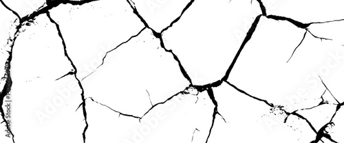 Obraz na płótnie Vector new style earthquake isolated on white background w salonie