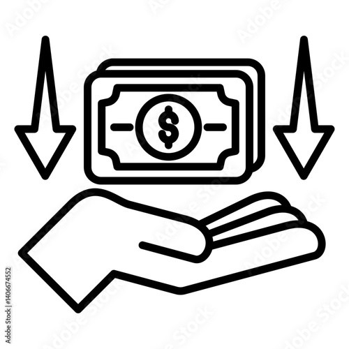 Trade Deficit Icon
