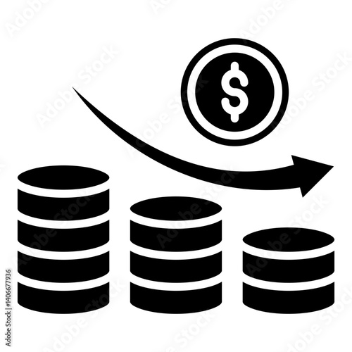 Deflation Icon