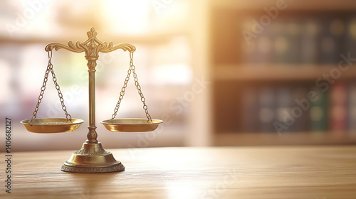 Obraz na płótnie 弁護士事務所〜天秤のイメージ02 w salonie