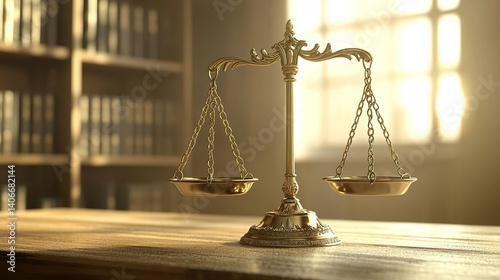 Obraz na płótnie 弁護士事務所〜天秤のイメージ03 w salonie