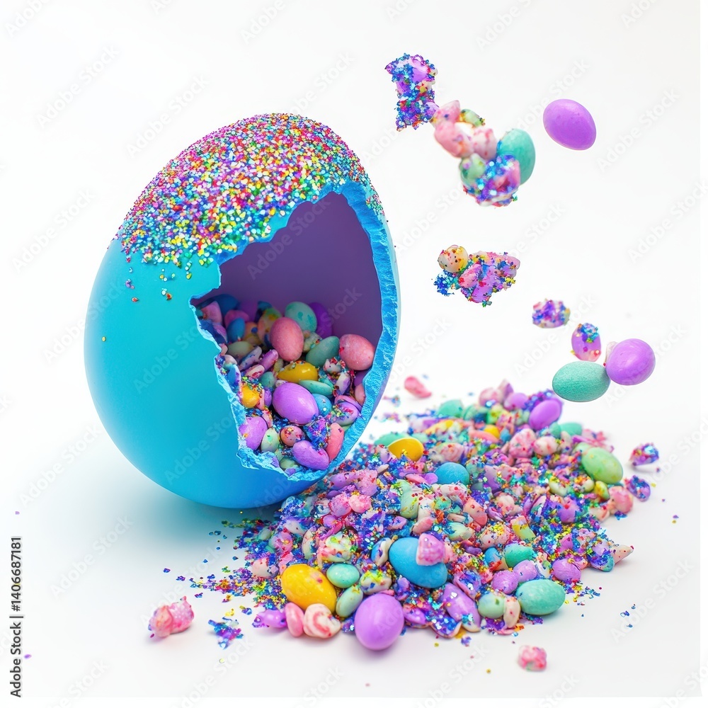 Colorful Easter egg surprise