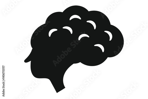 human head silhouette