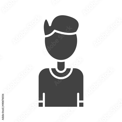 Man icon vector image. Suitable for mobile apps, web apps and print media.