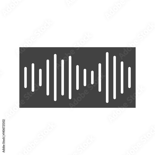 Audio icon vector image. Suitable for mobile apps, web apps and print media.