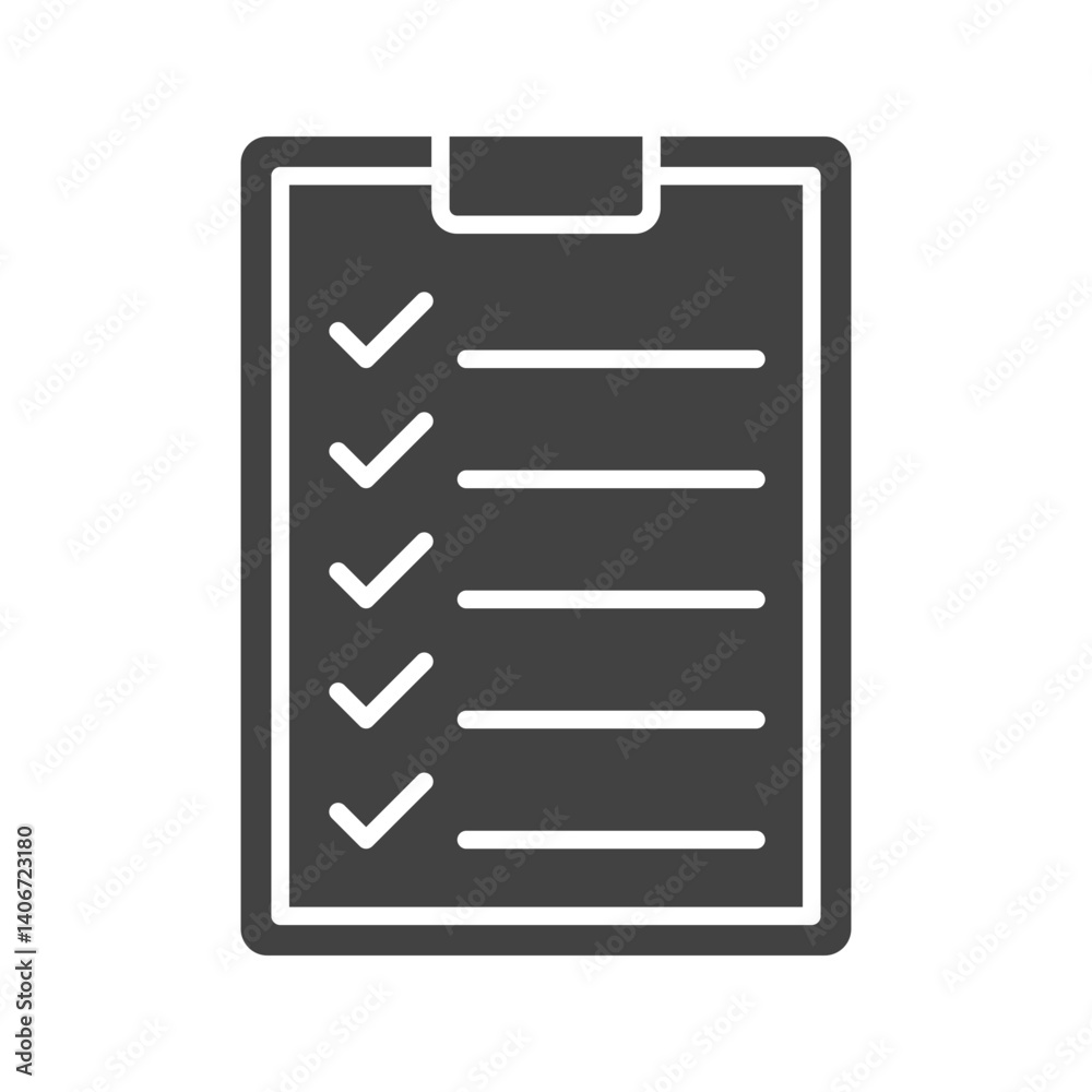Check List icon vector image. Suitable for mobile apps, web apps and print media. Check List icon vector image. Suitable for mobile apps, web apps and print media.