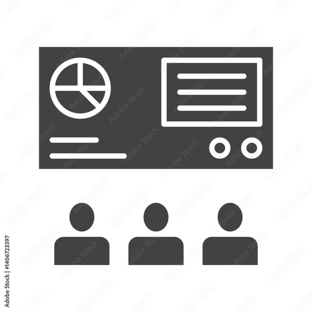Coaching icon vector image. Suitable for mobile apps, web apps and print media. Coaching icon vector image. Suitable for mobile apps, web apps and print media.