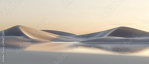 Serene Desert Landscape