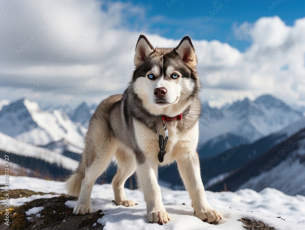 The Fierce and Loyal Husky The Fierce and Loyal Husky