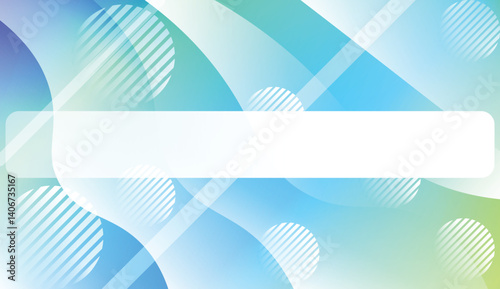 Dynamic shapes composition with Abstract Shiny Waves, Lines, Circle, Space for Text. For Template Cell Phone Backgrounds, Landing Page. Vector Illustration