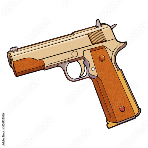 gun and bullets