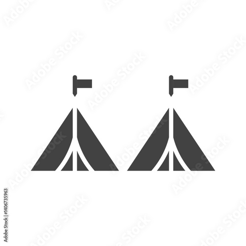 Refugee icon vector image. Suitable for mobile apps, web apps and print media.