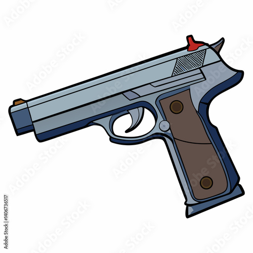 gun and bullets