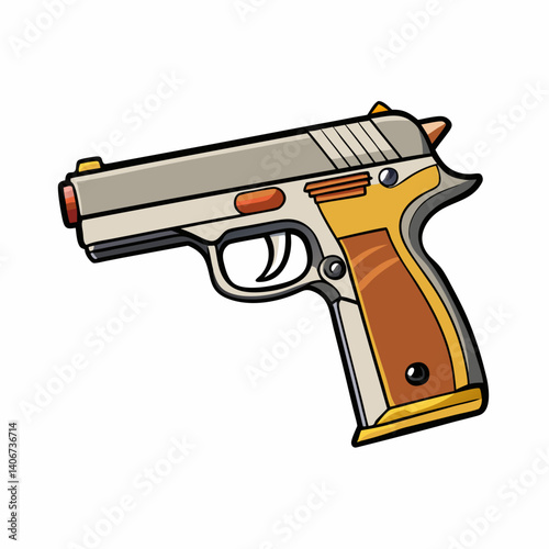 gun and bullets