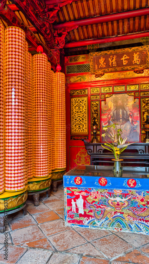 Longshan Temple in Taipei Taiwan