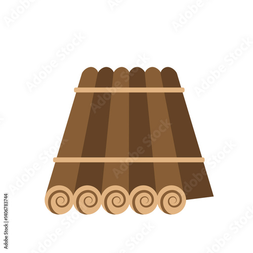 Float Raft Illustration
