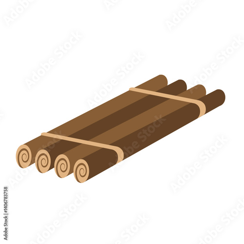 Float Raft Illustration
