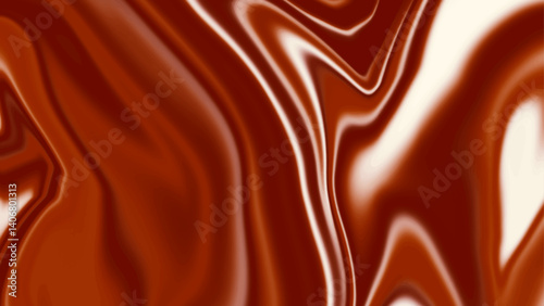 Orange fluid art with wavy texture. Elegant marble-like texture in shades of orange.

