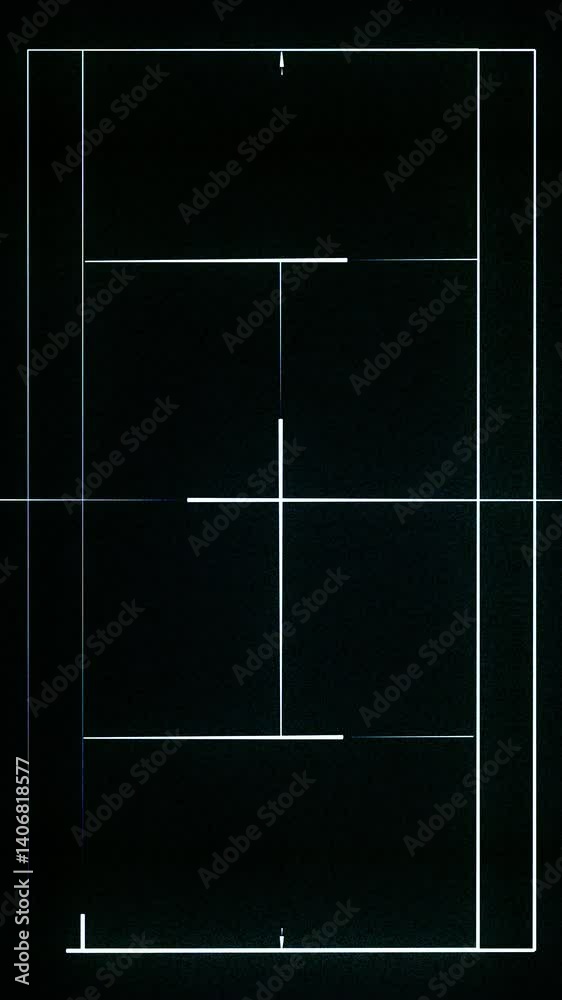 tennis court outline animation seamless loop vertical tennis court outline animation seamless loop vertical