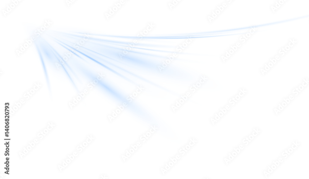 Blue wind PNG illustrating airflow or breeze. Shows air conditioner direction. Isolated transparent swirl or twirl effect in PNG format.	
