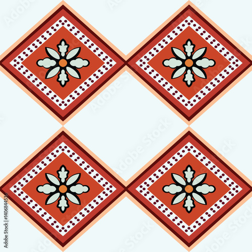 Berlin Woolwork Sampler EPS Vector Graphic