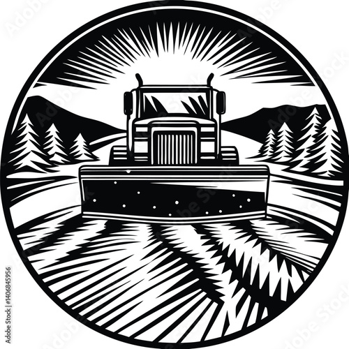 Ice Road Snowplowing Service - Safe Winter Road Maintenance