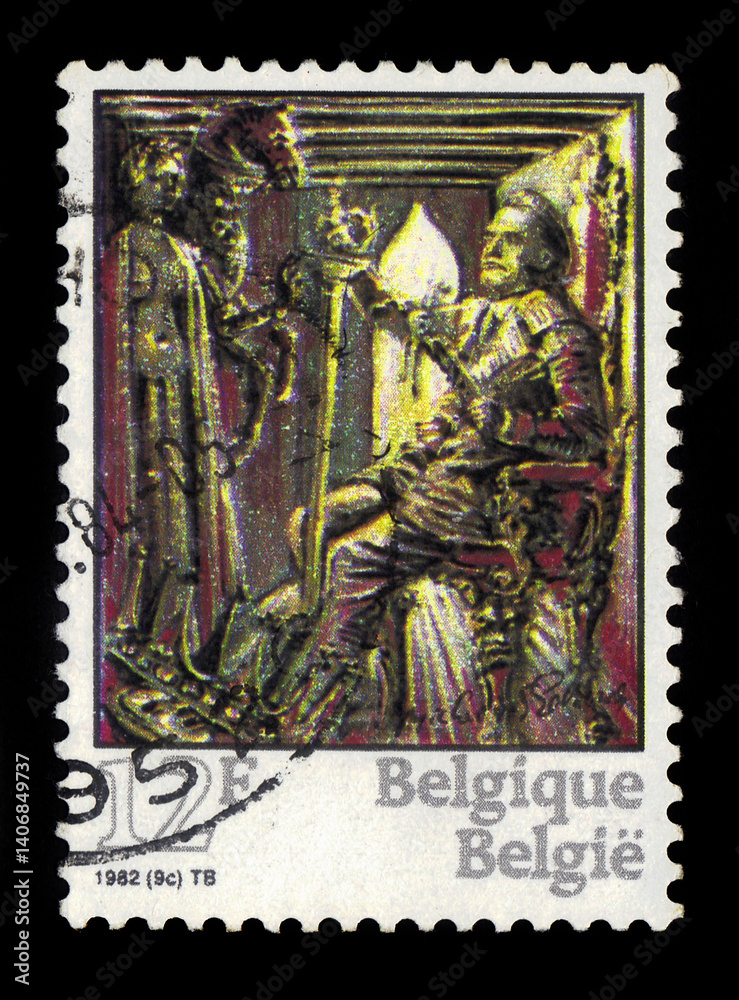 scene from the play by Michel de Gelderode, belgian dramatist