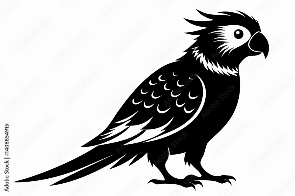 lorikeet silhouette line art vector illustration lorikeet silhouette line art vector illustration