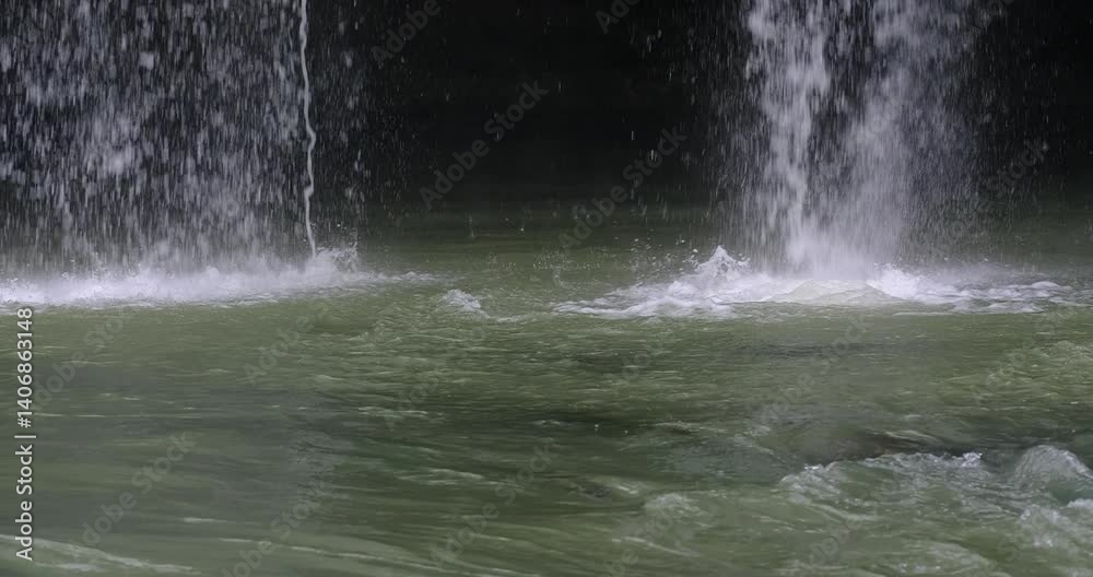 waterfall in the nature waterfall in the nature