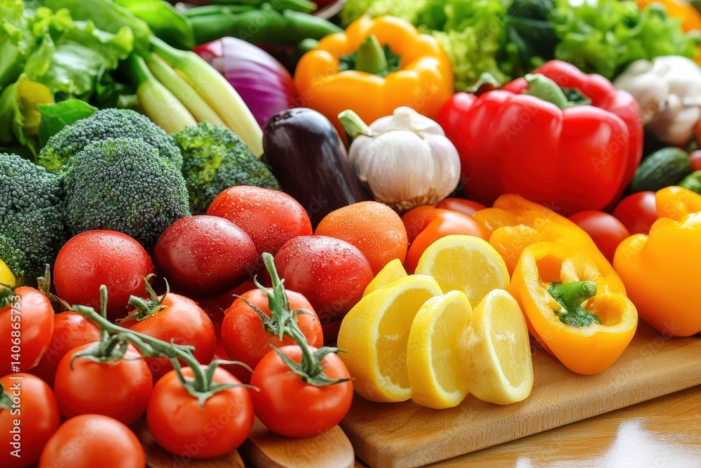 Fresh colorful vegetables (2) Fresh colorful vegetables (2)