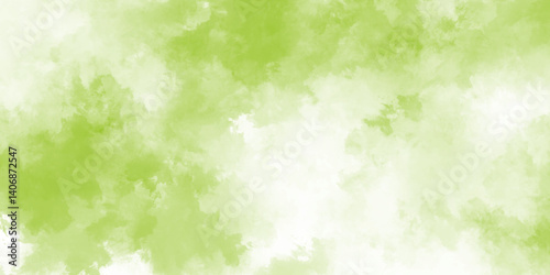 Beautiful abstract watercolor background, Ink splash aqua paper backgrounds turquoise texture. brush painted green and white background used in weeding card, green and black abstract background,