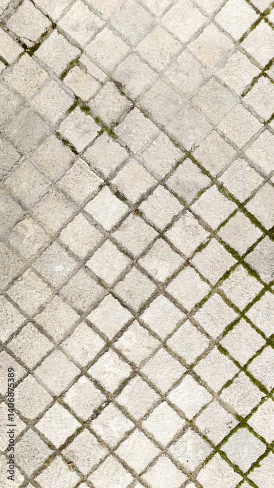 Texture of an urban tessellated floor. Ideal for texture, pattern and background.