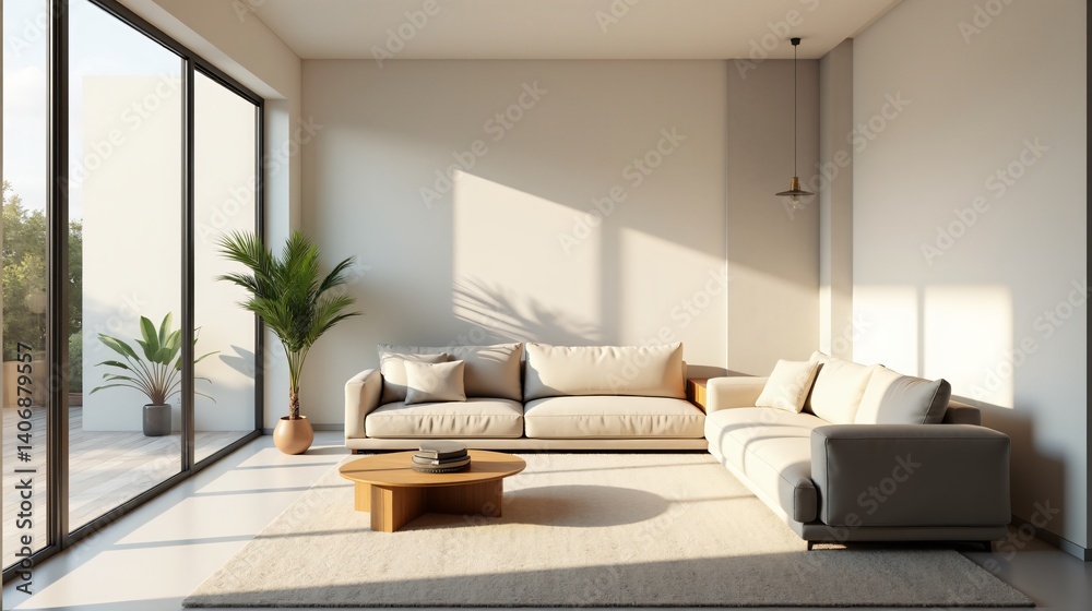 Fototapeta premium Interior of a Beautiful Architectural Structurev