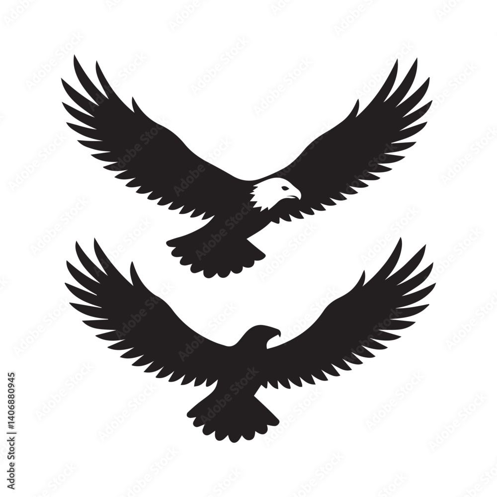 Obraz premium eagle vector illustration