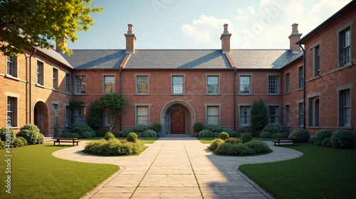 Exterior of a Beautiful Architectural Structure