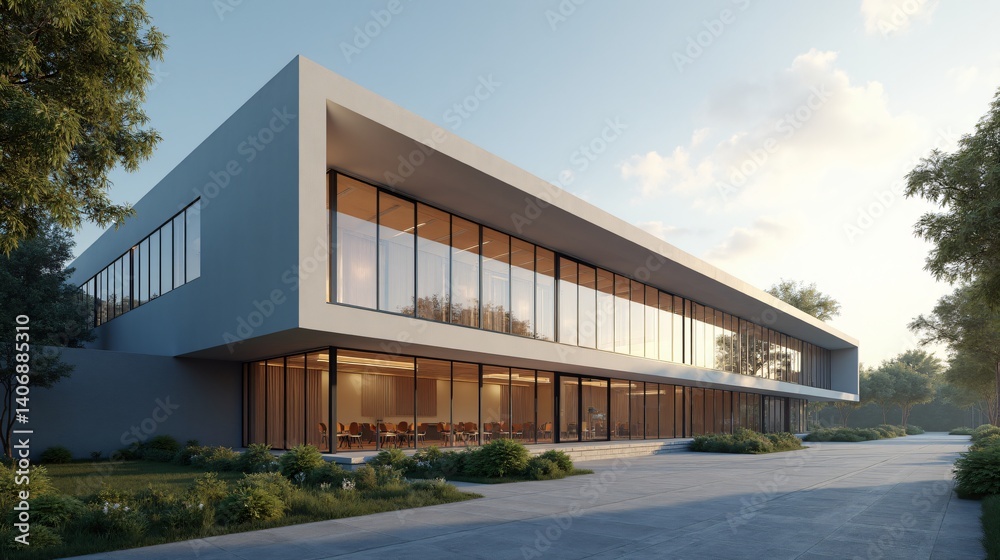 Exterior of a Beautiful Architectural Structure Exterior of a Beautiful Architectural Structure