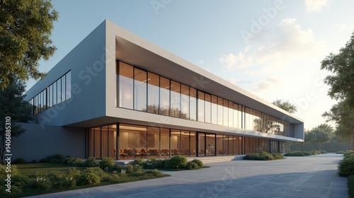 Exterior of a Beautiful Architectural Structure