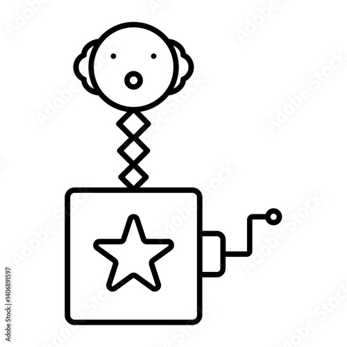 surprise toys outline icon
