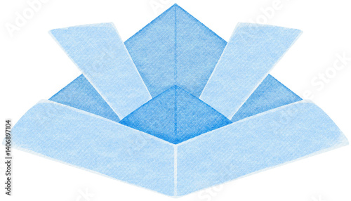 origami samurai helmet kabuto clipart childrens day japan