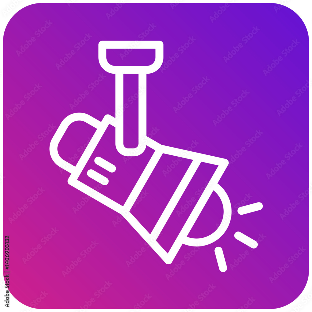 Fototapeta premium Spot Light Vector Icon Design Illustration